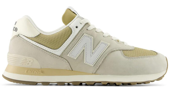 New Balance U574v2 Shoe in Shipyard and Dark Silver Metallic New Balance U574v2 Shoe in Shipyard and Dark Silver Metallic