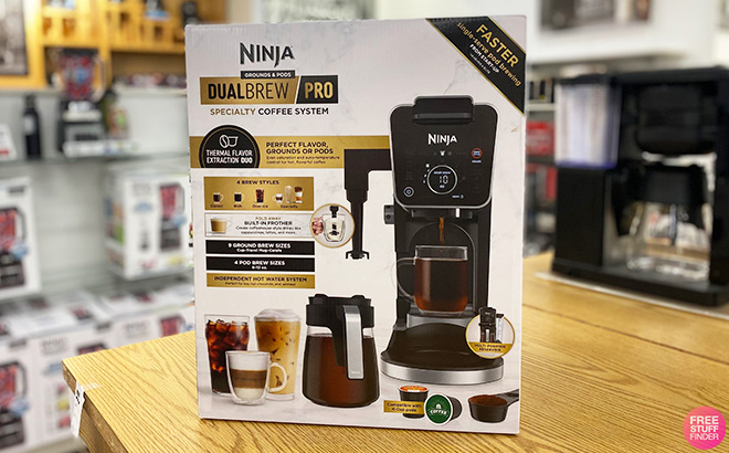 Ninja DualBrew Pro Hot Iced Single Serve 12 Cup Carafe Coffee System Ninja DualBrew Pro Hot Iced Single Serve 12 Cup Carafe Coffee System