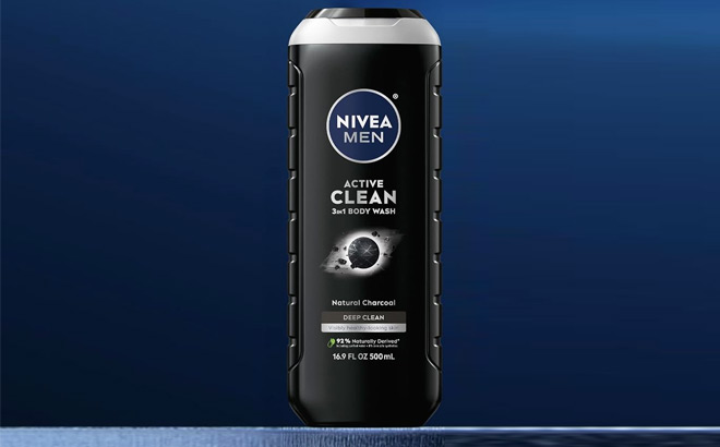 Nivea Men Active Clean 3 in 1 Body Wash