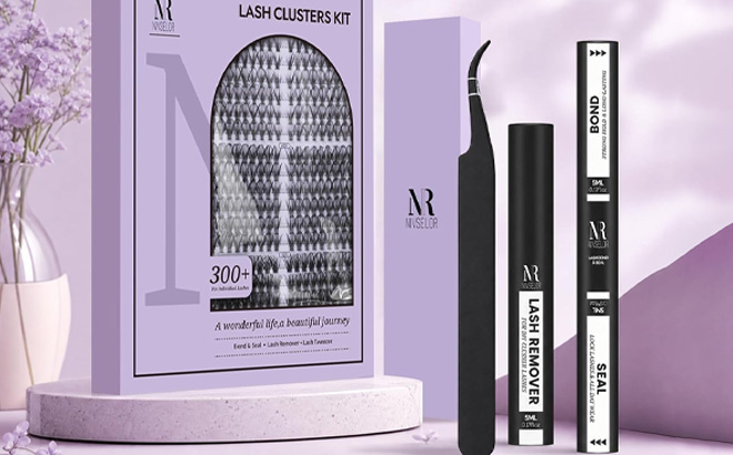 Nivselor Lash Clusters Kit on the Table Nivselor Lash Clusters Kit on the Table