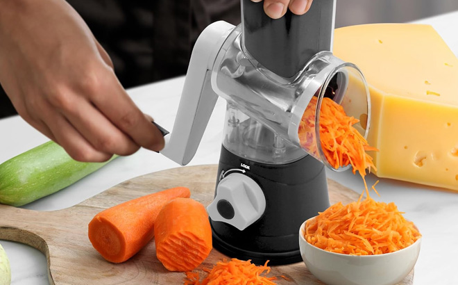 NutriChef Cheese Grater Shredder Strong Base NutriChef Cheese Grater Shredder Strong Base