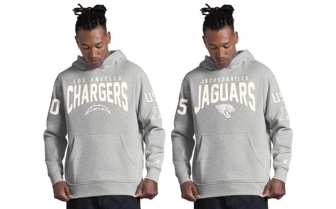 Officially Licensed NFL Starter Unisex Hooded Sweatshirt Officially Licensed NFL Starter Unisex Hooded Sweatshirt