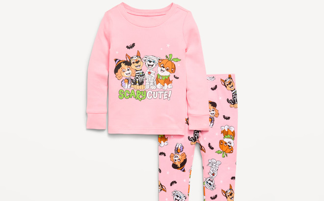 Old Navy Licensed Graphic Snug Fit Toddler Baby Pajama Set on Gray Backroung Old Navy Licensed Graphic Snug Fit Toddler Baby Pajama Set on Gray Backroung
