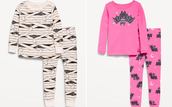 Old Navy Toddler Baby Printed Snug Fit Pajama Set
