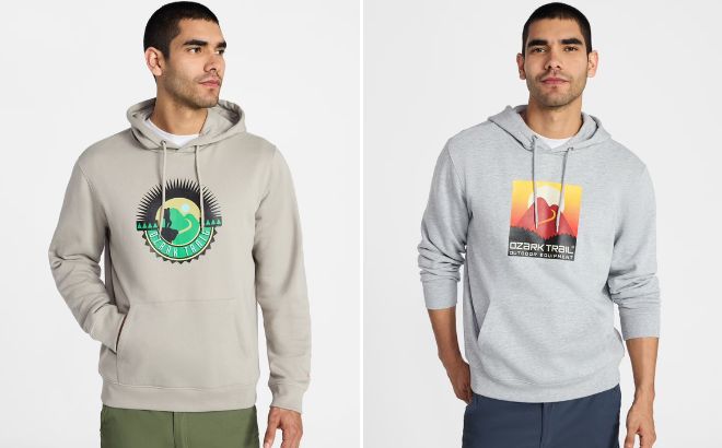 Ozark Trail Mens Graphic Hoodie Ozark Trail Mens Graphic Hoodie