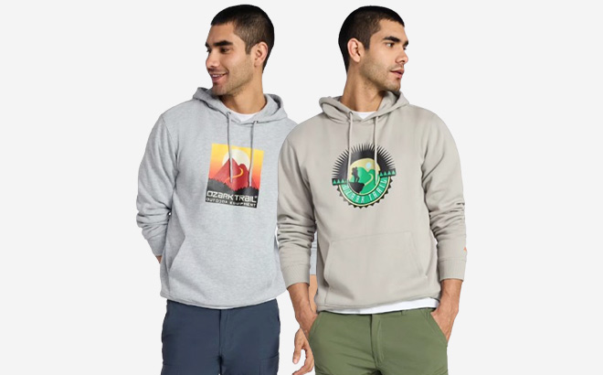 Ozark Trail Mens Graphic Hoodies Ozark Trail Mens Graphic Hoodies