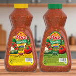 Pace Chunky Medium and Mild Salsa on the Table