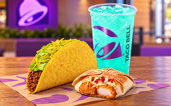 Paris Hiltons Usual meal TAco Bell