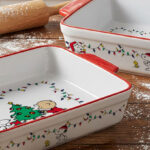 Peanuts 2 Piece Stoneware Bakeware Set