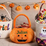 Personalized Halloween Treat Bags