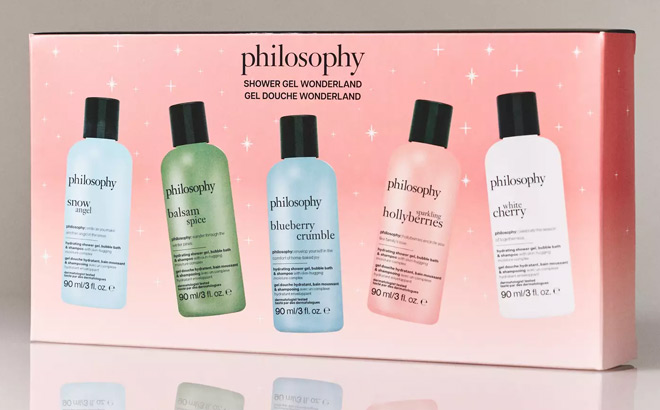 Philosophy 5 Piece Shower Gel Wonderland Set Philosophy 5 Piece Shower Gel Wonderland Set