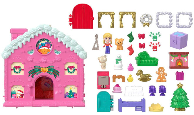 Polly Pocket Dolls Advent Calendar
