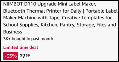 Portable Label Maker Checkout Portable Label Maker Checkout
