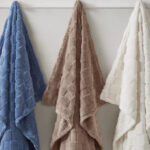 Premier Comfort Cozy Check Jacquard Sherpa Throw 1