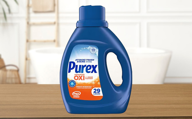 Purex Advanced OXI with Odor Fighter Liquid Laundry Detergent Purex Advanced OXI with Odor Fighter Liquid Laundry Detergent