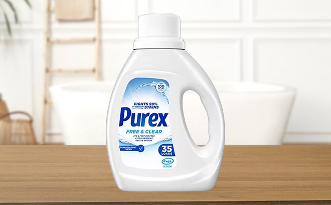 Purex Free Clear Liquid Laundry Detergent Purex Free Clear Liquid Laundry Detergent