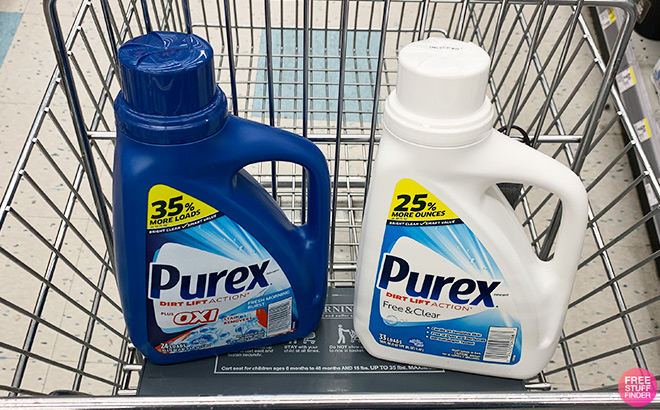Purex Laundry Detergents in the Cart Purex Laundry Detergents in the Cart