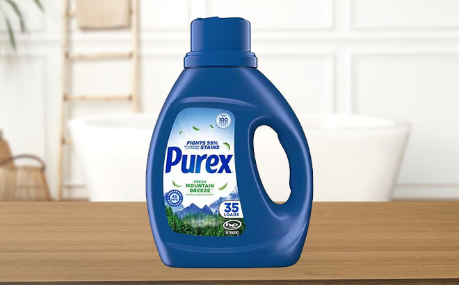 Purex Mountain Breeze Liquid Laundry Detergent Purex Mountain Breeze Liquid Laundry Detergent
