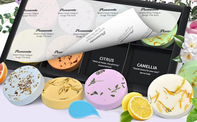 RUSEMLE Shower Steamers Aromatherapy RUSEMLE Shower Steamers Aromatherapy