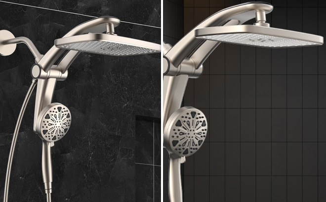 Rain Shower Head with Handheld