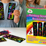 Rainbow Scratch Paper Art Bookmark 36 Pack