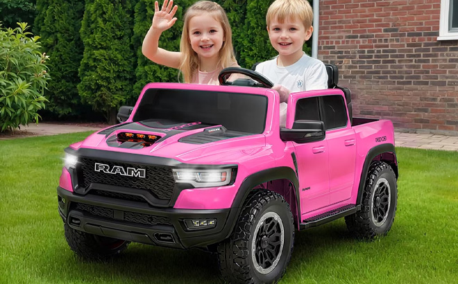 Ram Powered Ride On Truck Toy Ram Powered Ride On Truck Toy