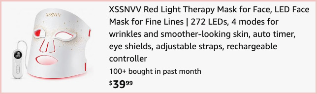 Red Light Therapy Mask at Checkout 1