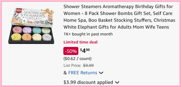 Rusemle 8 Count Aromatherapy Shower Steamers Checkout Page Rusemle 8 Count Aromatherapy Shower Steamers Checkout Page