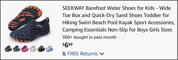 SEEKWAY Barefoot Water Shoes Checkout SEEKWAY Barefoot Water Shoes Checkout