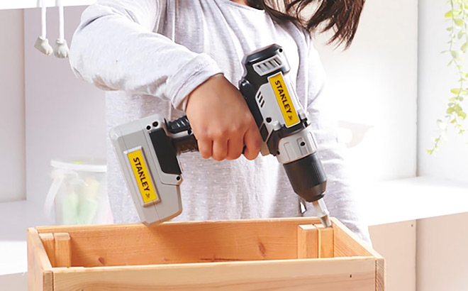 STANLEY Jr Battery Operated Toy Drill