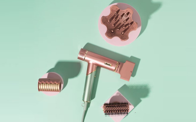 Shark SpeedStyle Pro FLEX Hair Dryer System in Strawberry Matcha
