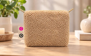 Sherpa Zip Pouch On Table