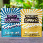 Simply Professional Bloom Vege Formula Sample Packs on the Table