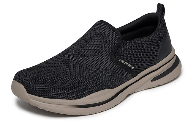 Skechers Mens Norlan Philip Slip On Shoe Skechers Mens Norlan Philip Slip On Shoe