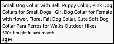 Small Pink Dog Collar with Bell Checkout Small Pink Dog Collar with Bell Checkout