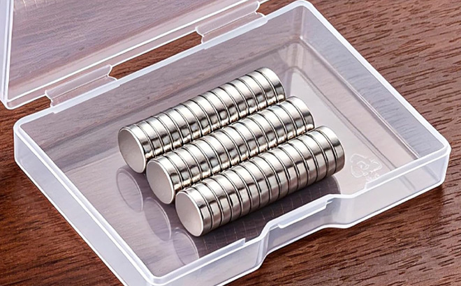 Smartake 45 Piece Refrigerator Magnets on the Table