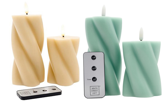 South Street Loft LED Candles with Remote South Street Loft LED Candles with Remote