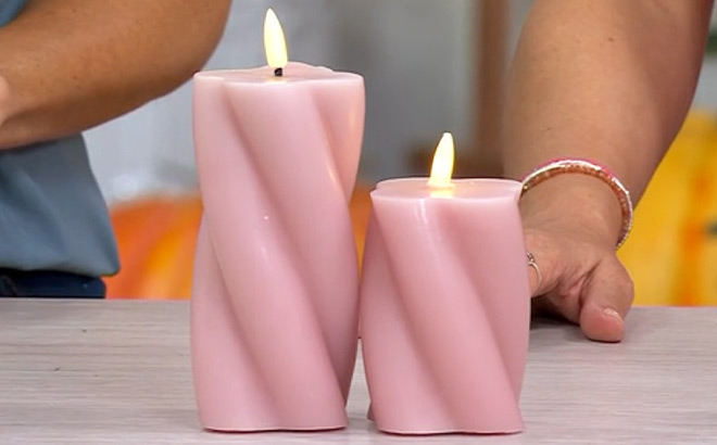 South Street Loft Set of 2 LED Candles with Remote South Street Loft Set of 2 LED Candles with Remote