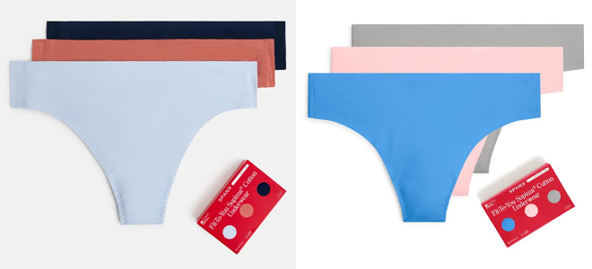 Spanx Fit To You Supima Cotton Thong 3 Pack Spanx Fit To You Supima Cotton Thong 3 Pack