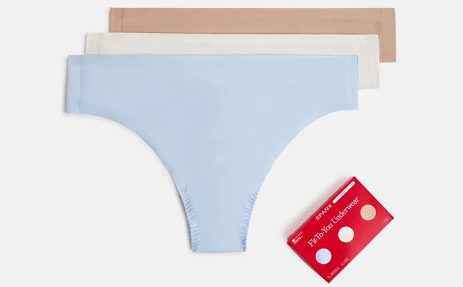Spanx Fit To You Thong 3 Pack Spanx Fit To You Thong 3 Pack