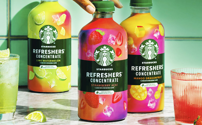 Starbucks Strawberry Acai Refreshers Concentrate 1