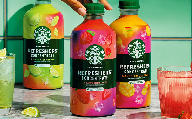 Starbucks Strawberry Acai Refreshers Concentrate Starbucks Strawberry Acai Refreshers Concentrate