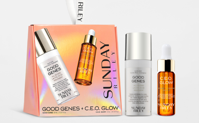 Sunday Riley 2 Piece Good Genes C E O Glow Ornament Kit Sunday Riley 2 Piece Good Genes C E O Glow Ornament Kit