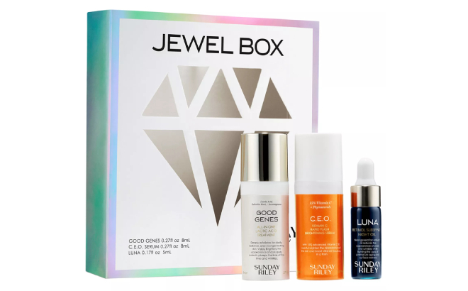 Sunday Riley 3 Piece Jewel Box Set