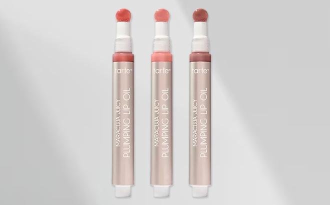 Tarte Maracuja Juicy Plumping Lip Oil Neutrals Trio Tarte Maracuja Juicy Plumping Lip Oil Neutrals Trio