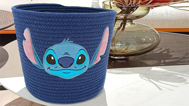 The Big One Kids Disneys Stitch Rope Bin