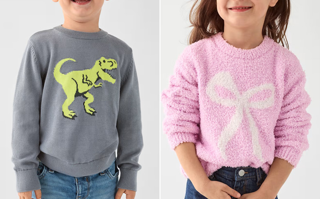 The Childrens Place Toddler Boys Intarsia Sweater