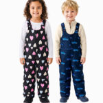 The Childrens Place Toddler Snow Bibs
