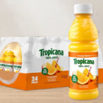 Tropicana 100 Orange Blend Juice 24 Pack