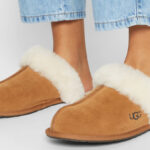 UGG Scuffette II Suede Shearling Slippers